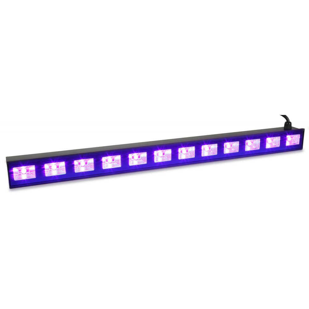 BeamZ BUV2123 Barre LED Lumière Noire UV - 24 LEDs, Soirée Fluo